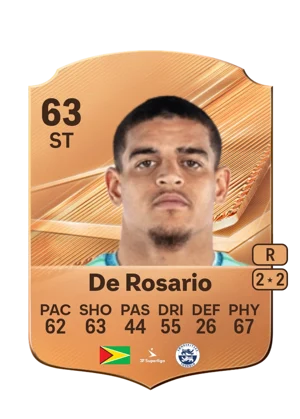 De Rosario - 63 - Rare EA FC 27 card