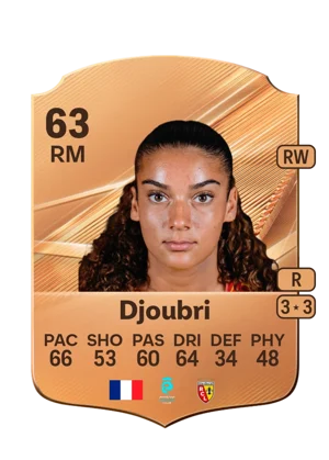 Djoubri - 63 - Rare EA FC 27 card