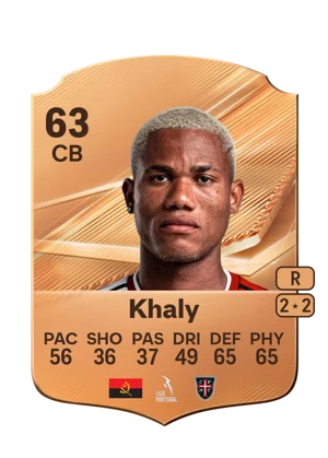 Khaly - 63 - Rare EA FC 27 card