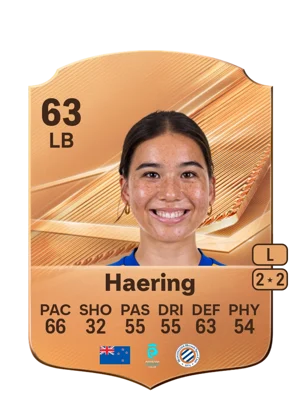 Haering - 63 - Rare EA FC 27 card