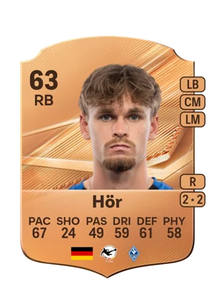 Hör - 63 - Rare EA FC 27 card