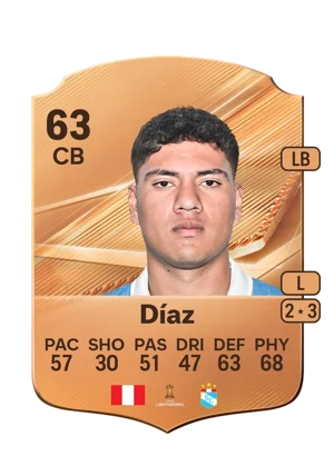 Díaz - 63 - Rare EA FC 27 card