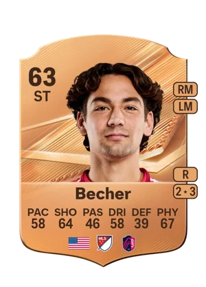 Becher - 63 - Rare EA FC 27 card