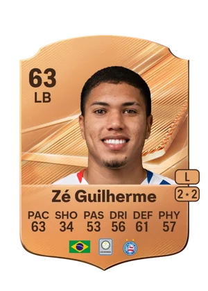 Zé Guilherme - 63 - Rare EA FC 27 card