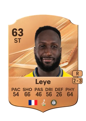 Leye - 63 - Rare EA FC 27 card