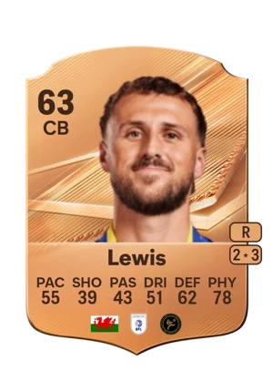 Lewis - 63 - Rare EA FC 27 card