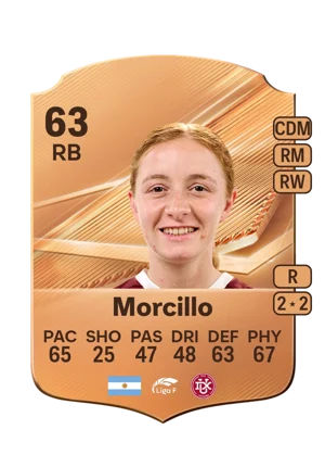 Morcillo - 63 - Rare EA FC 27 card
