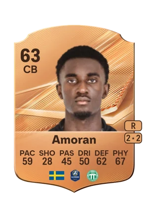 Amoran - 63 - Rare EA FC 27 card