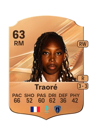 Traoré - 63 - Rare EA FC 27 card