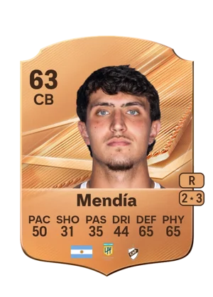 Mendía - 63 - Rare EA FC 27 card