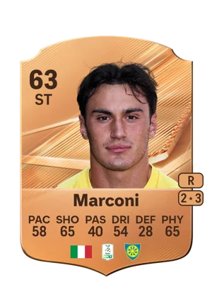 Marconi - 63 - Rare EA FC 27 card
