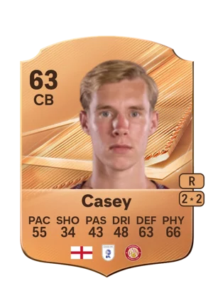 Casey - 63 - Rare EA FC 27 card