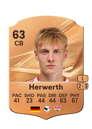 Herwerth - 63 - Rare EA FC 27 card