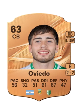 Oviedo - 63 - Rare EA FC 27 card