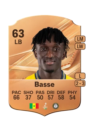Basse - 63 - Rare EA FC 27 card
