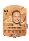 Pétursdóttir - 63 - Rare