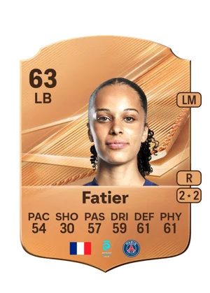 Fatier - 63 - Rare EA FC 27 card