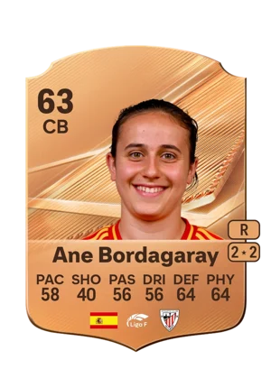 Ane Bordagaray - 63 - Rare EA FC 27 card