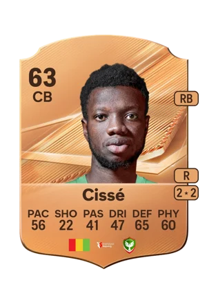 Cissé - 63 - Rare EA FC 27 card