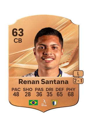 Renan Santana - 63 - Rare EA FC 27 card