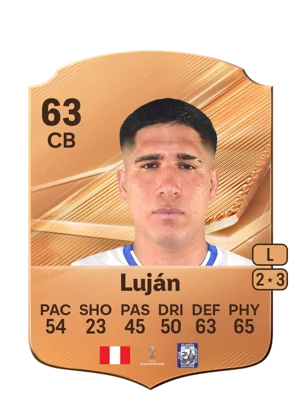 Luján - 63 - Rare EA FC 27 card