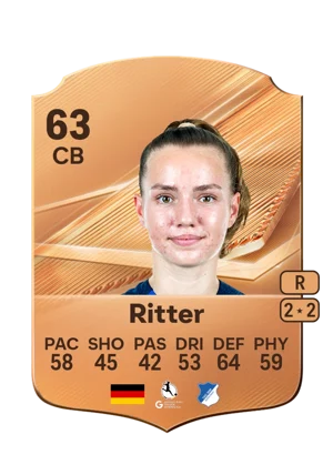 Ritter - 63 - Rare EA FC 27 card