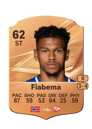 Fiabema - 62 - Rare EA FC 27 card