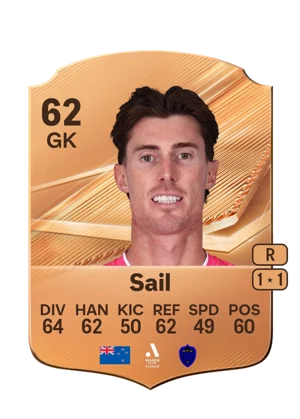 Sail - 62 - Rare EA FC 27 card