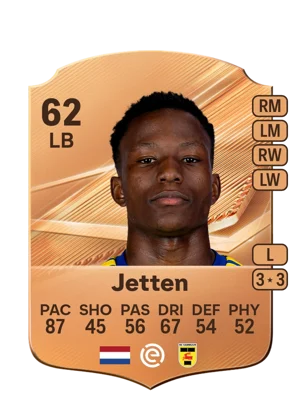 Jetten - 62 - Rare EA FC 27 card