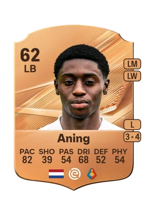 Aning - 62 - Rare EA FC 27 card
