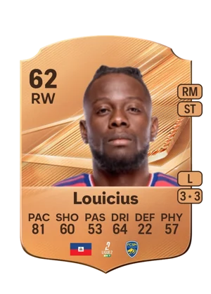 Louicius - 62 - Rare EA FC 27 card