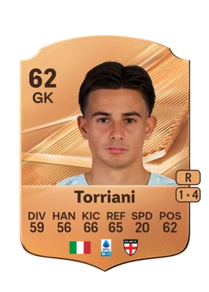 Torriani - 62 - Rare EA FC 27 card