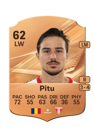 Pitu - 62 - Rare EA FC 27 card