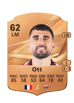 Ott - 62 - Rare EA FC 27 card