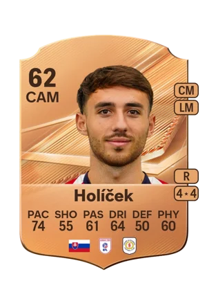 Holíček - 62 - Rare EA FC 27 card
