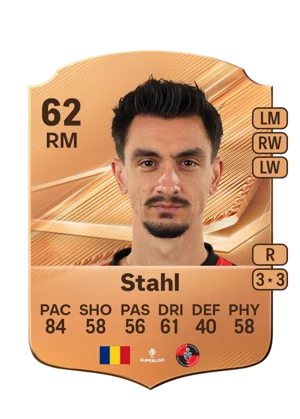 Stahl - 62 - Rare EA FC 27 card