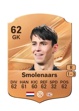 Smolenaars - 62 - Rare EA FC 27 card