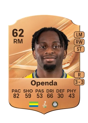 Openda - 62 - Rare EA FC 27 card