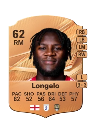 Longelo - 62 - Rare EA FC 27 card