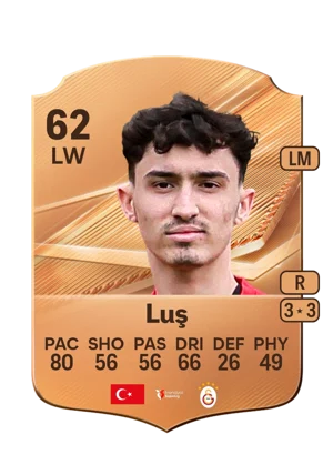 Luş - 62 - Rare EA FC 27 card
