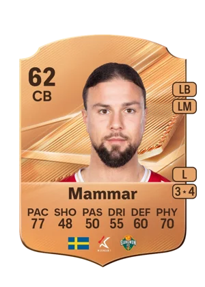 Mammar - 62 - Rare EA FC 27 card