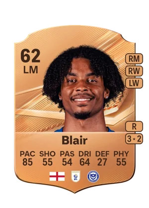 Blair - 62 - Rare EA FC 27 card