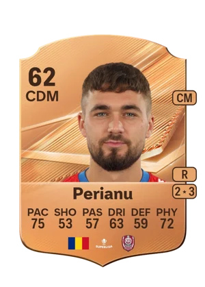 Perianu - 62 - Rare EA FC 27 card