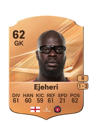 Ejeheri - 62 - Rare EA FC 27 card