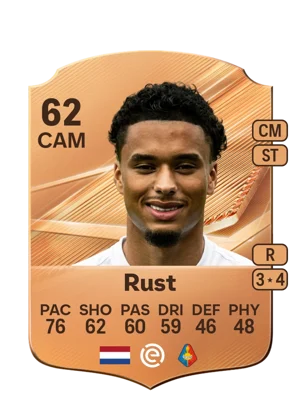 Rust - 62 - Rare EA FC 27 card