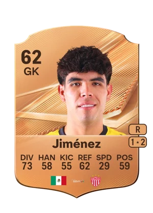 Jiménez - 62 - Rare EA FC 27 card