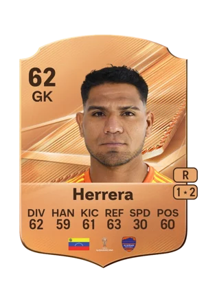 Herrera - 62 - Rare EA FC 27 card