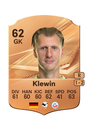 Klewin - 62 - Rare EA FC 27 card