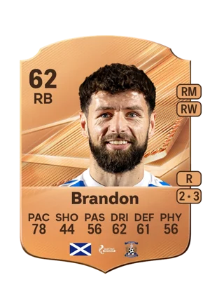 Brandon - 62 - Rare EA FC 27 card