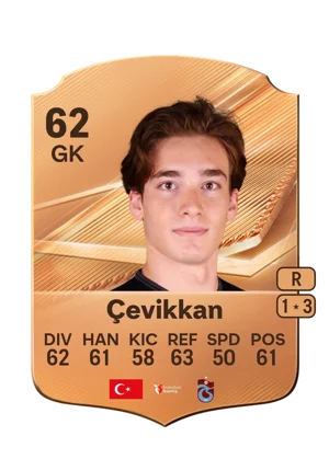 Çevikkan - 62 - Rare EA FC 27 card